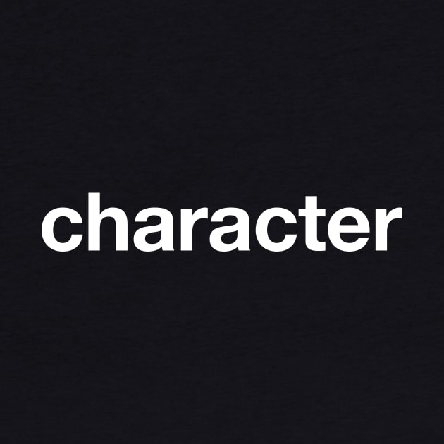 They're a Character (Helvetica edition) by xo io